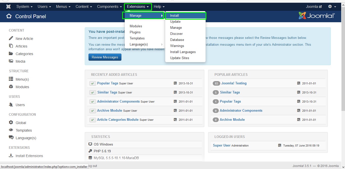 REVE Chat Integration with Joomla: Step 1