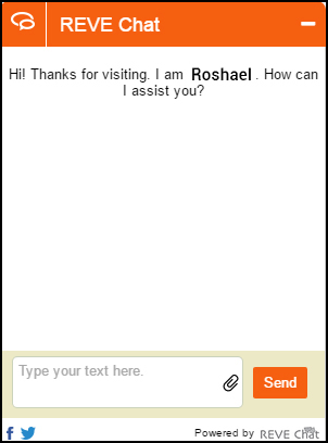 chat proactive reve easier communication customer visitor message window side