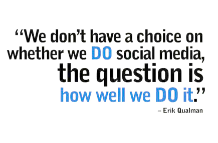 quote on social media usage