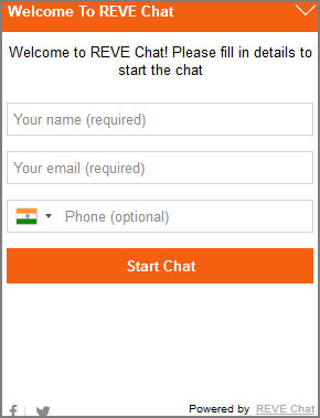 Responsive reve chat banner