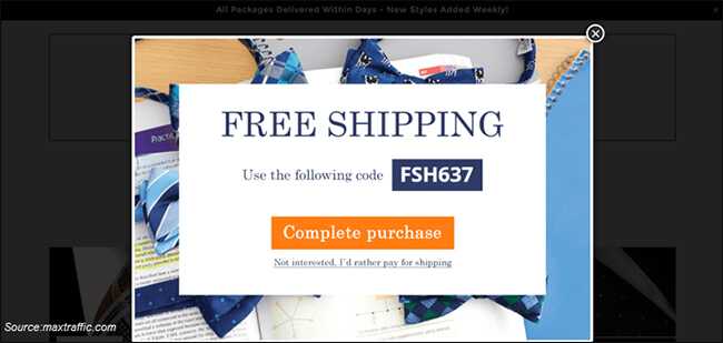 popups-to-display-free-shipping