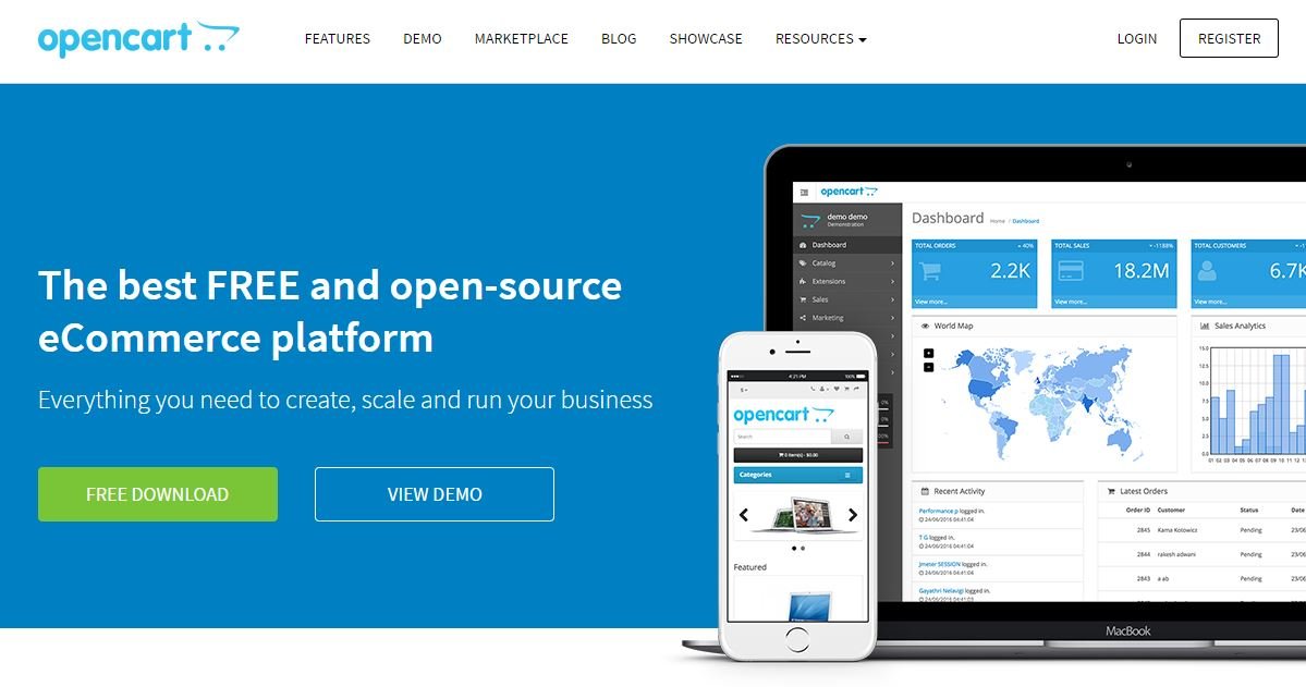 Open Cart- Open Source eCommerce Software
