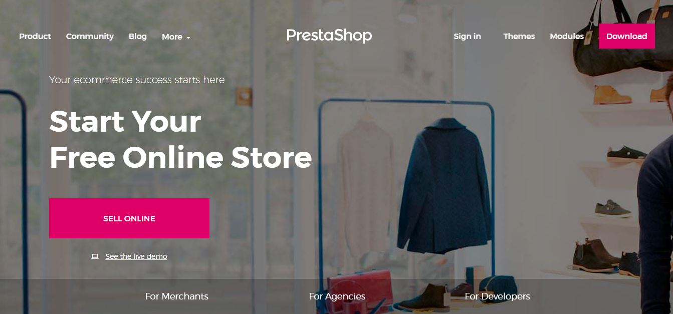 Prestashop- Open Source eCommerce Software