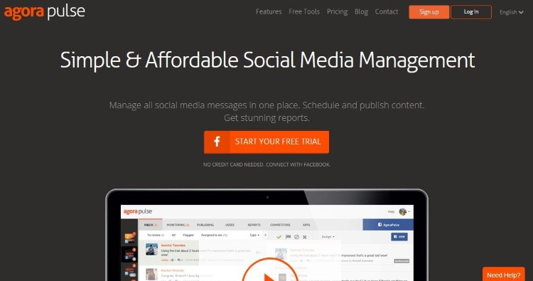 Agora Pulse- Social Media Management Tool