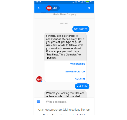 CNN chatbot