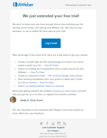 Never miss it: how to send a welcome message to a client