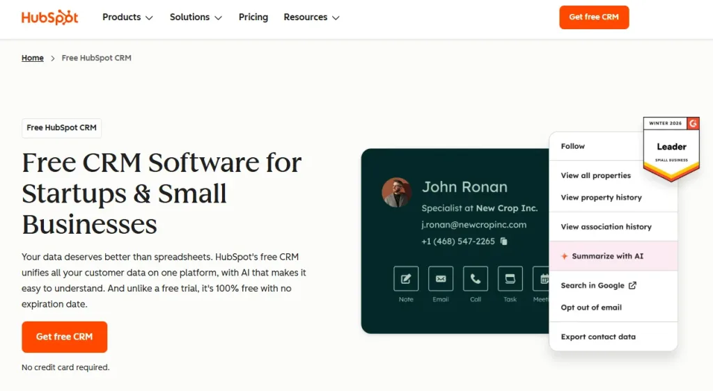 HubSpot CRM