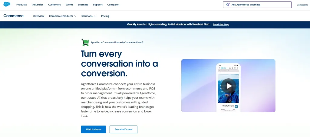 Salesforce Commerce Cloud
