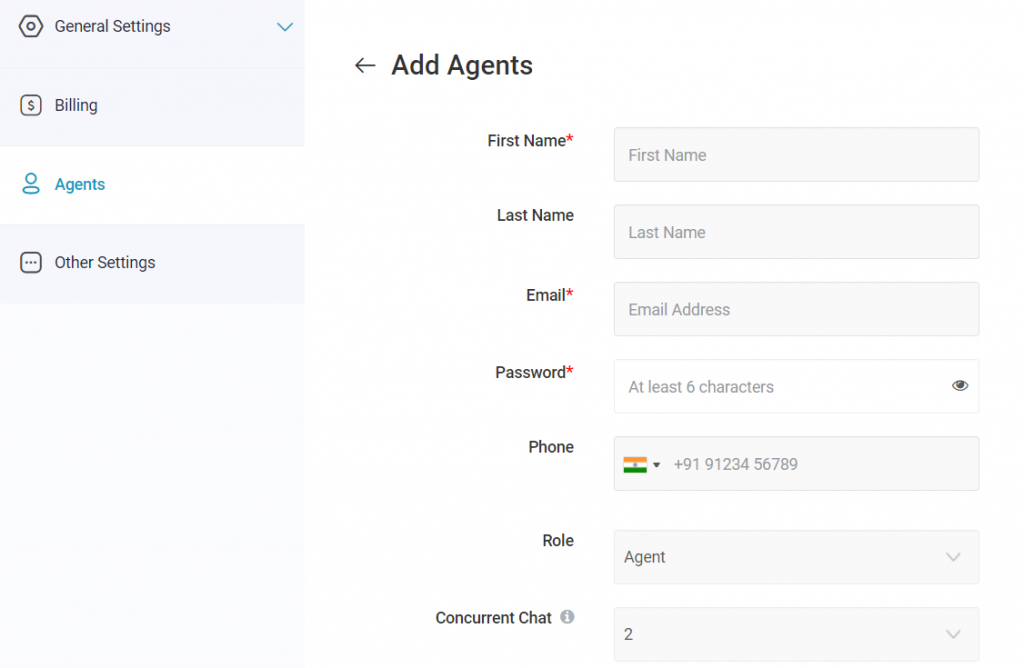 Add agents