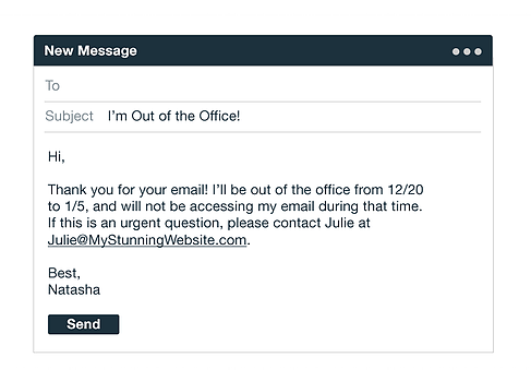 Auto-Reply Of Messages