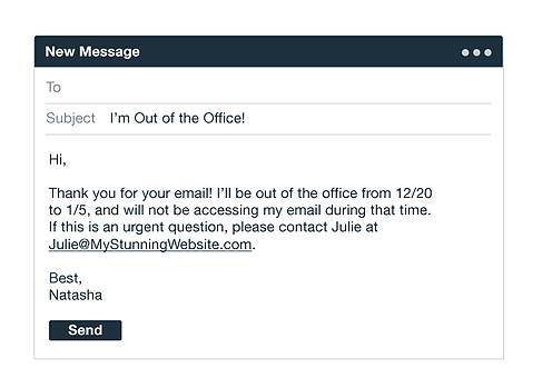 A modern take on automated out of office responses