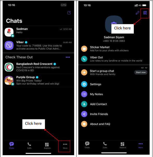 Viber integration 