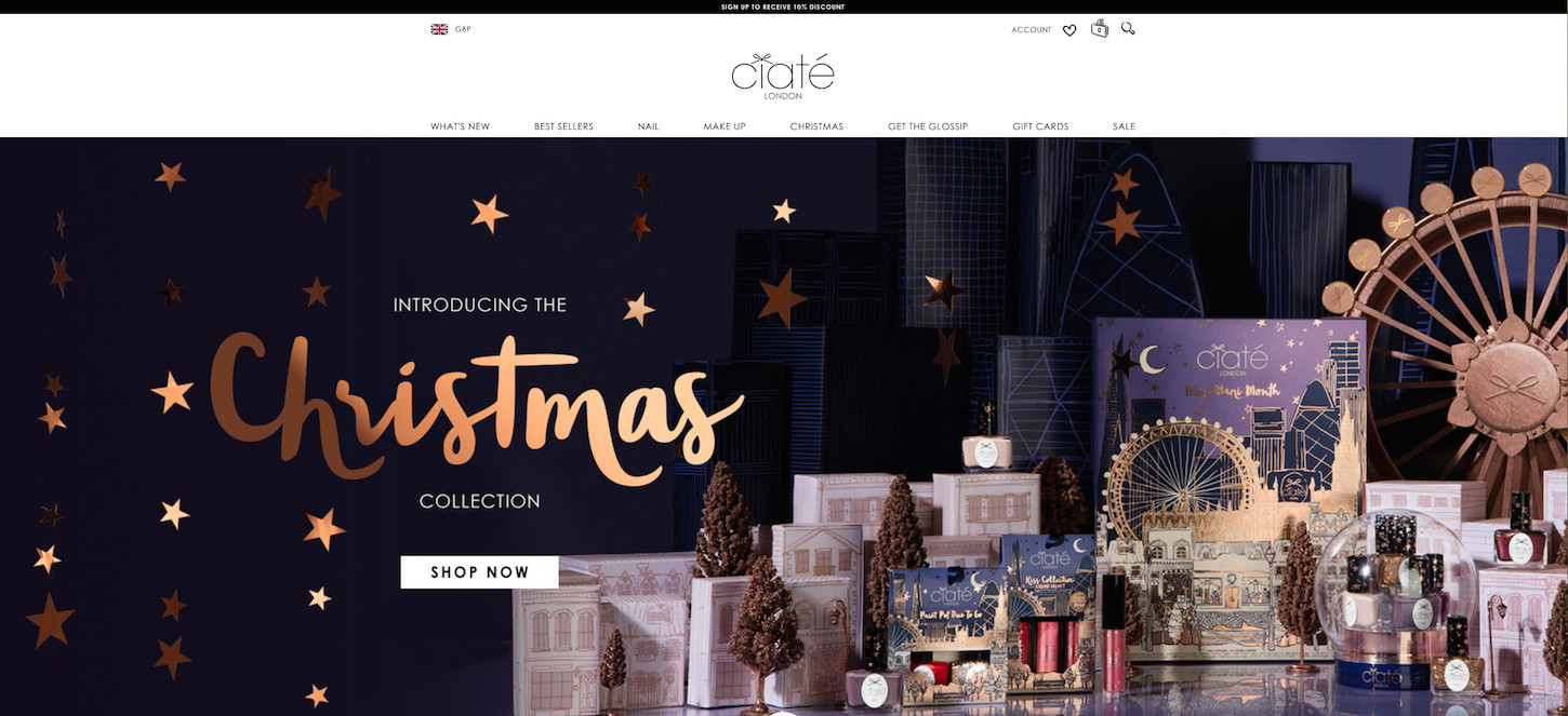 Personalize your website - christmas marketing ideas