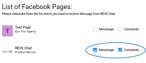 enable facebook comment management