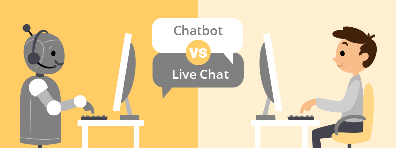 Chatbot-vs-Live-chat - chatbot strategy