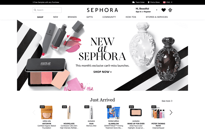 Sephora - Personalized customer experience