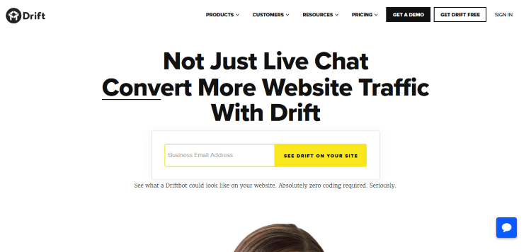 Drift - Live chat plugins for WordPress