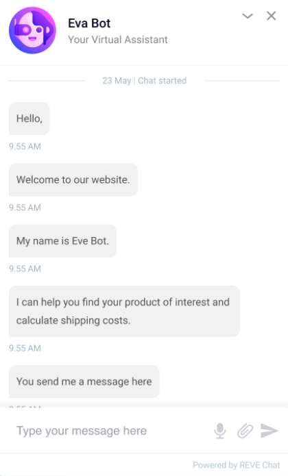 Introduce your chatbot