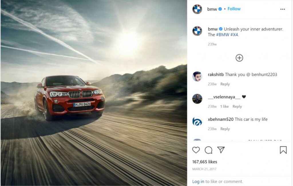 Auto makers on social media