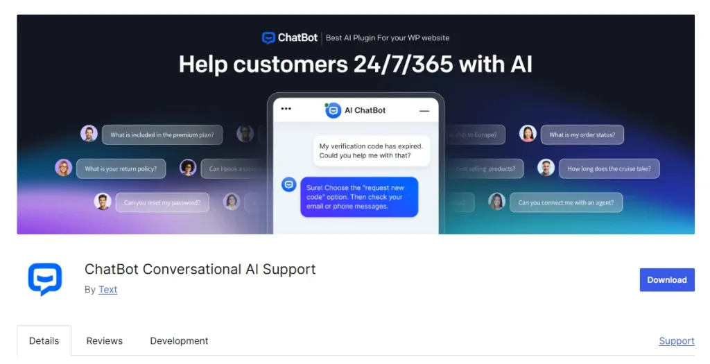 Chatbot chatbot plugin