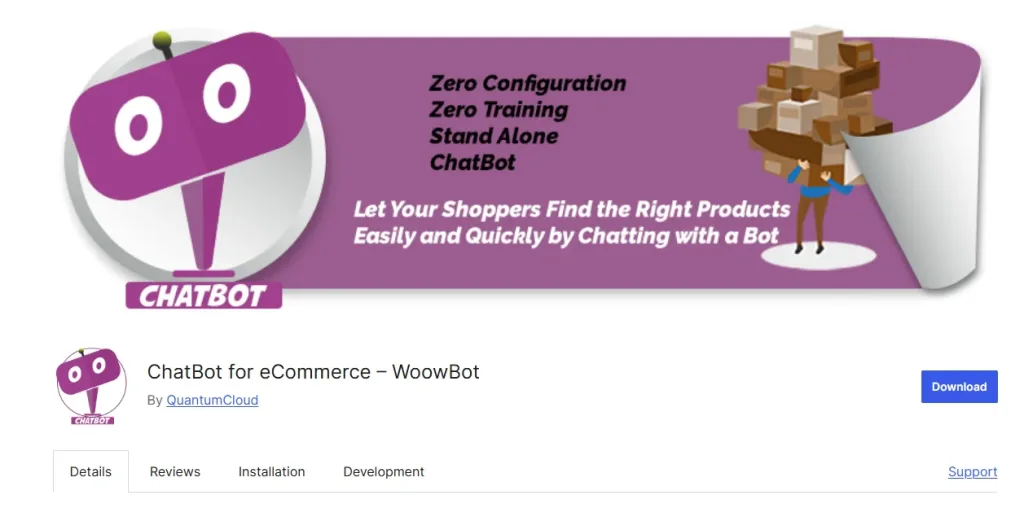 WoowBot chatbot plugin