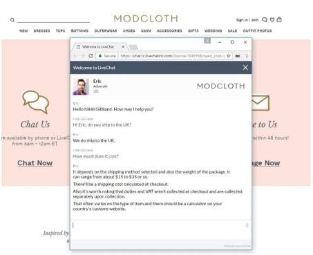 Live-chat-for- personalized- engagement