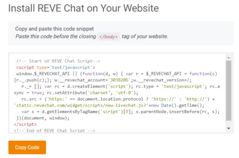 install-reve-chatbot-widget-on-your-website
