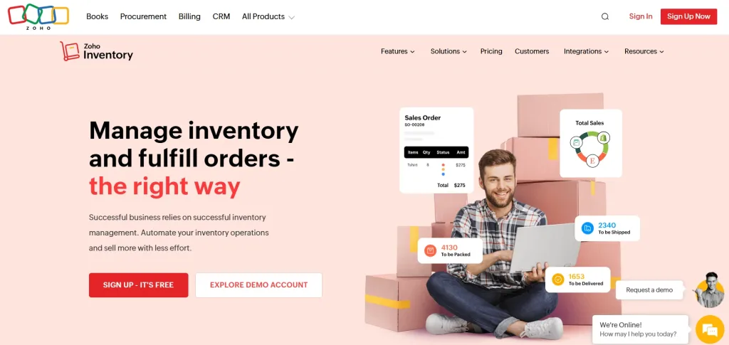 Zoho Inventory