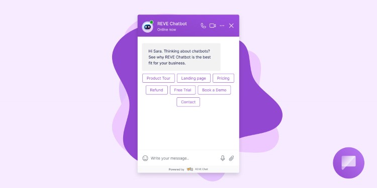 Chatbot Welcome Message Examples for a bot
