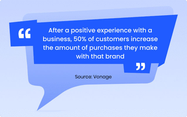 Positive Experience in Customer Service