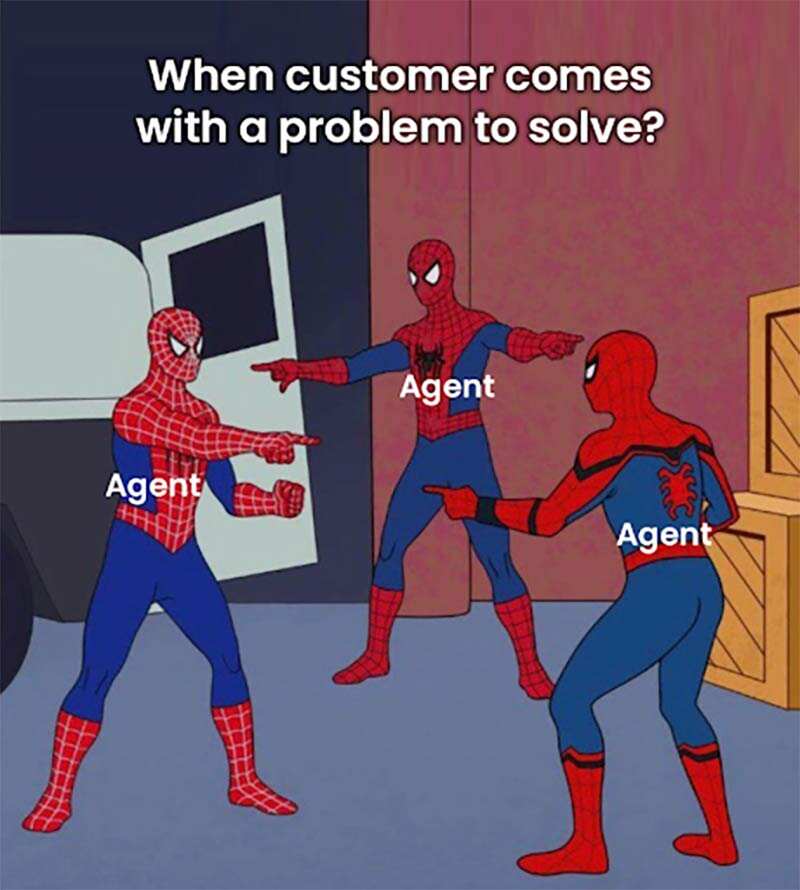 who will solve the customer problem?
