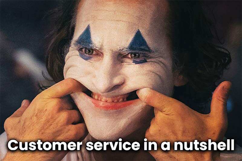 customer service in a nutshell