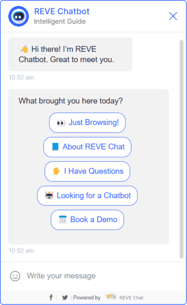 REVE Chatbot