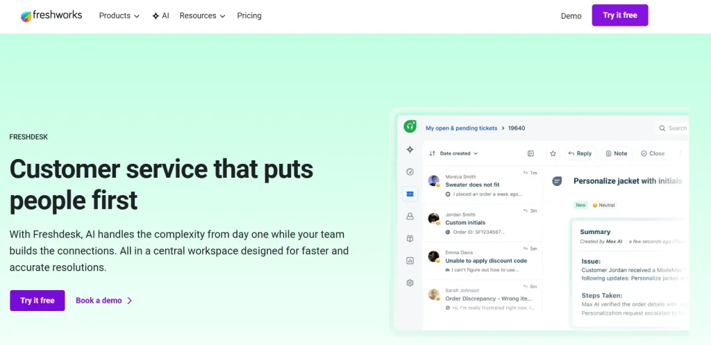 Freshdesk