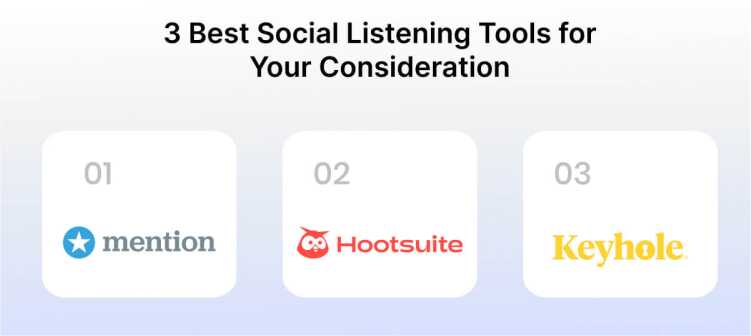 3 Best Social Listening Tools for Your Consideration