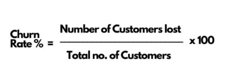 Customer Churn Formula