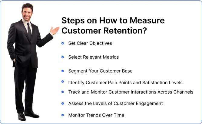 how to measure customer retention steps