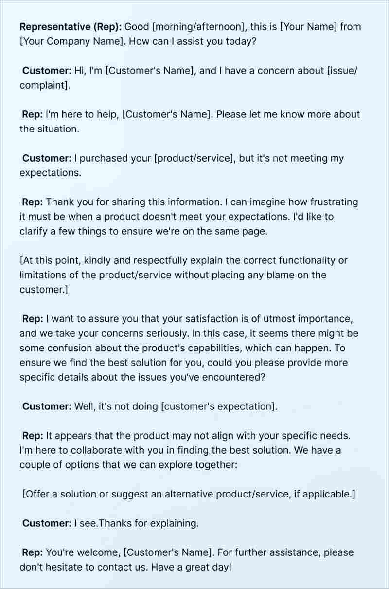 How to Respond to a Complaint When the Customer is Wrong?