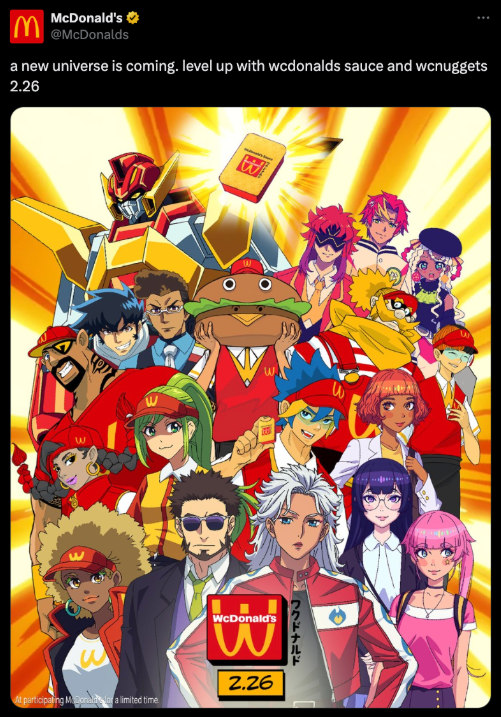 McDonald's pays attention to and welcomes subcultures