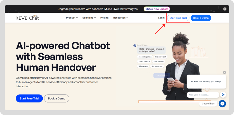 Reve chat login