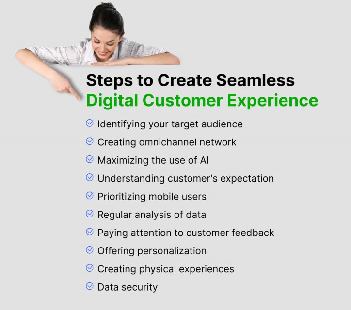 Steps to Create Seamless Digital Customer Experience