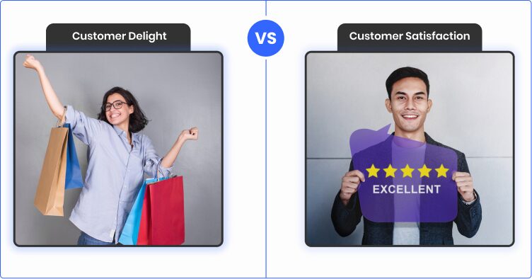 Difference Between Customer Delight and Customer Satisfaction