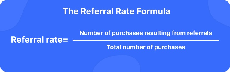 The Referral Rate Formula