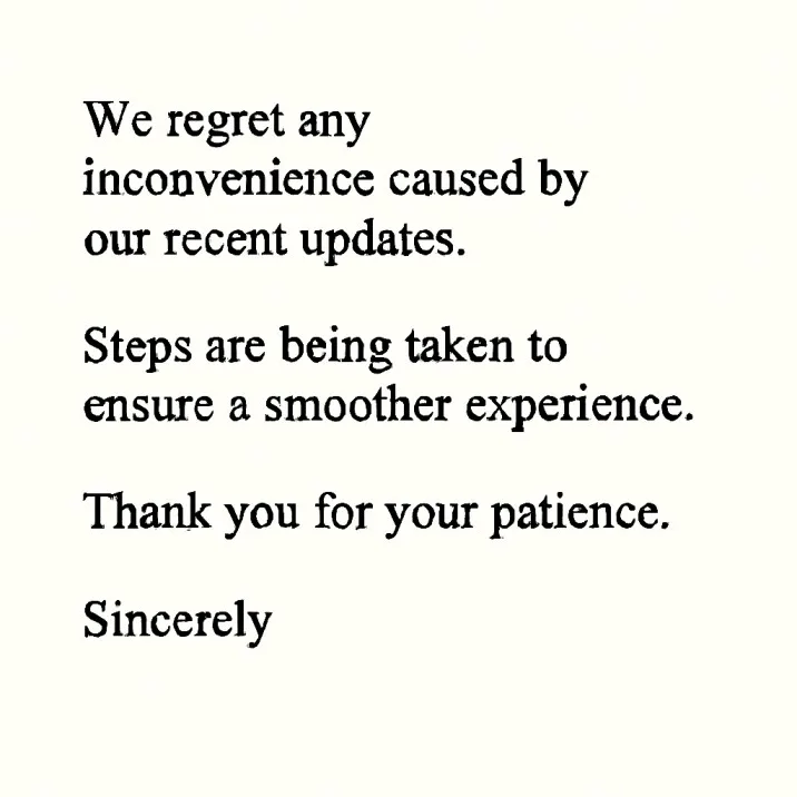 Example of customer apology letter