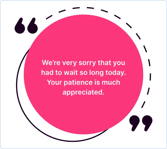 how to say thank you for patience