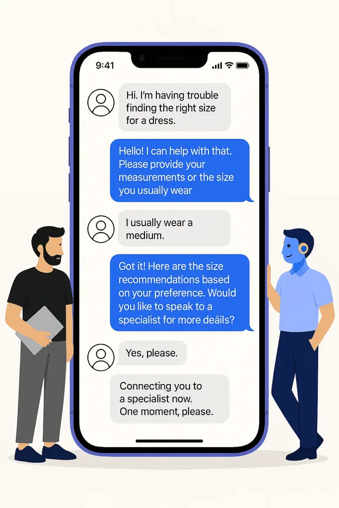instant customer support with chatbot
