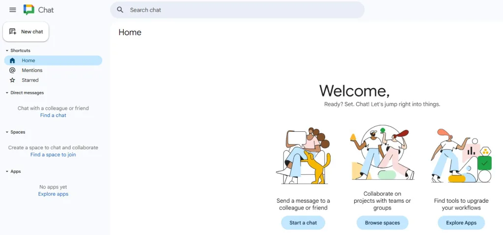 Google Chat as the best instant messaging platform