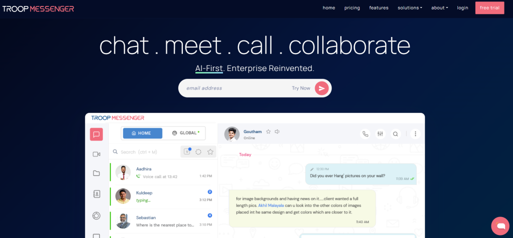 Troop Messenger as the best instant messaging platform