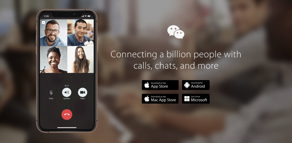 WeChat as the best instant messaging platform
