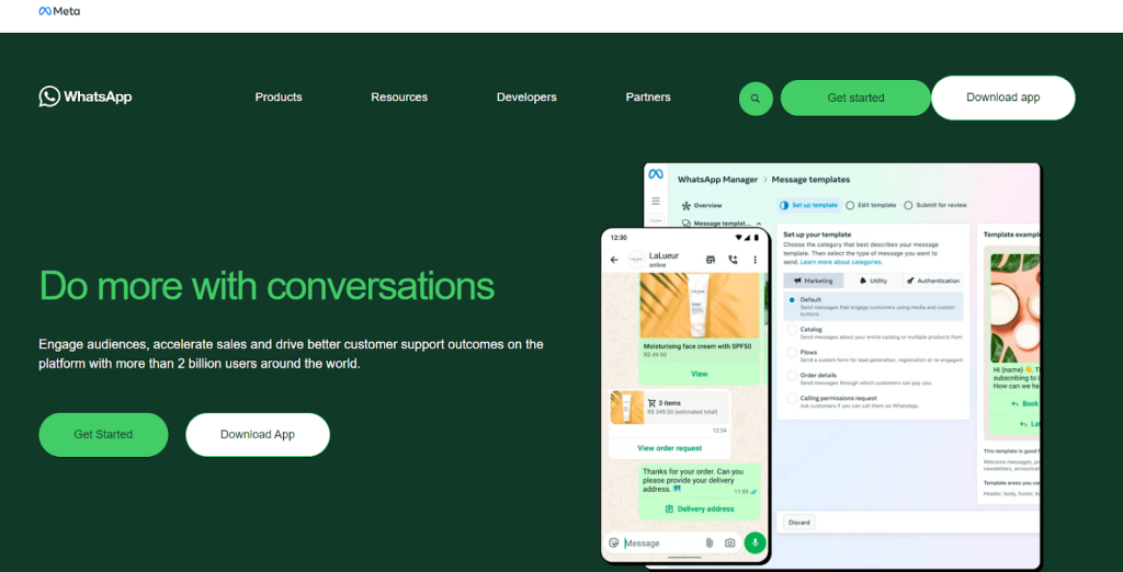 WhatsApp Business as the best instant messaging platform